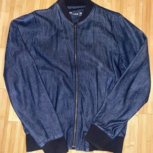 Mens Gap Denim Bomber